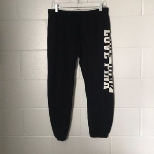 PINK Black Sweatpants